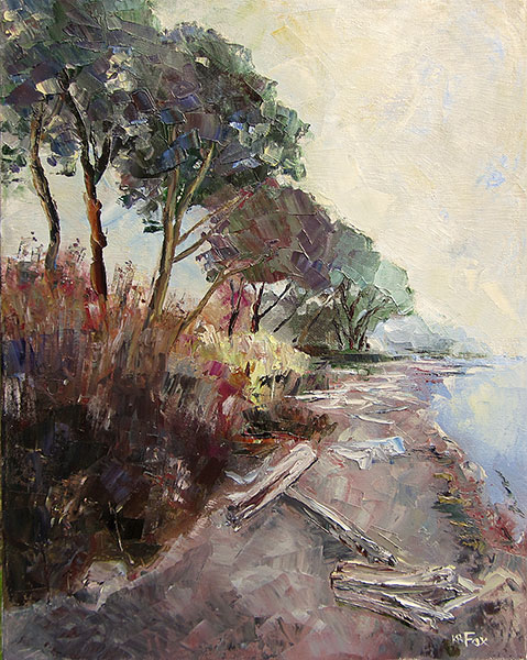 Madronas Along the Sound