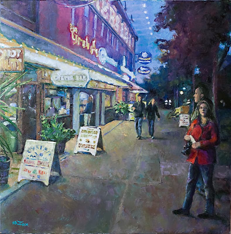 Nightfall, Seattle
In Front of The Crab Pot Restaurant, Seattle Waterfront